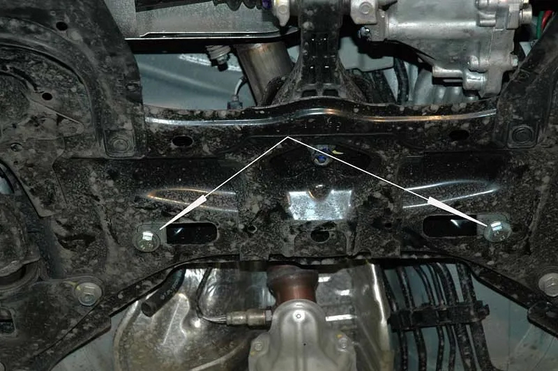 Unterfahrschutz Honda Fit II, Typ GE, Motor alle ab Baujahr 2008 - 2013