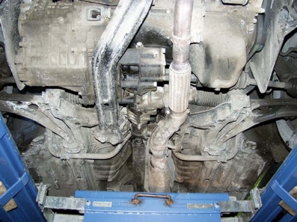 Unterfahrschutz Hyundai Santamo, Typ M200E, Motor 2.0 ab Baujahr 10.1998 - 12.2000