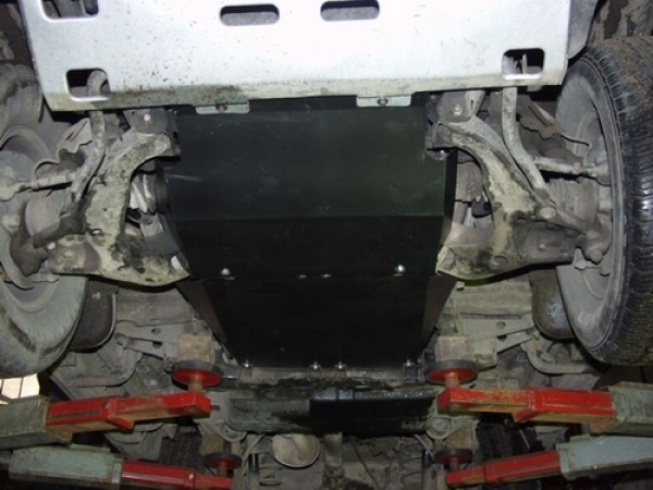 Unterfahrschutz Mitsubishi Galloper, Typ JK-01, Motor alle ab Baujahr 09.1998 - 12.2003
