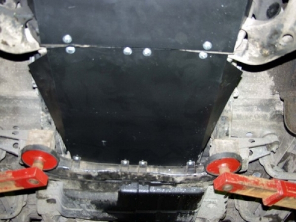 Unterfahrschutz Mitsubishi Galloper, Typ JK-01, Motor alle ab Baujahr 09.1998 - 12.2003