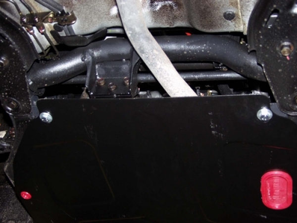 Unterfahrschutz Hyundai Accent II, Typ LC, Motor alle ab Baujahr 2003 - 05.2006