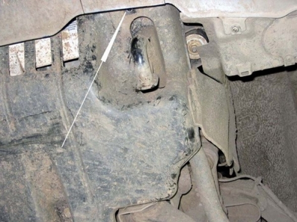 Unterfahrschutz Hyundai Terracan, Typ HP, Motor alle ab Baujahr 06.2001 - 12.2006