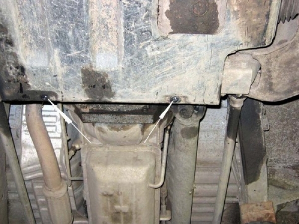 Unterfahrschutz Hyundai Terracan, Typ HP, Motor alle ab Baujahr 06.2001 - 12.2006