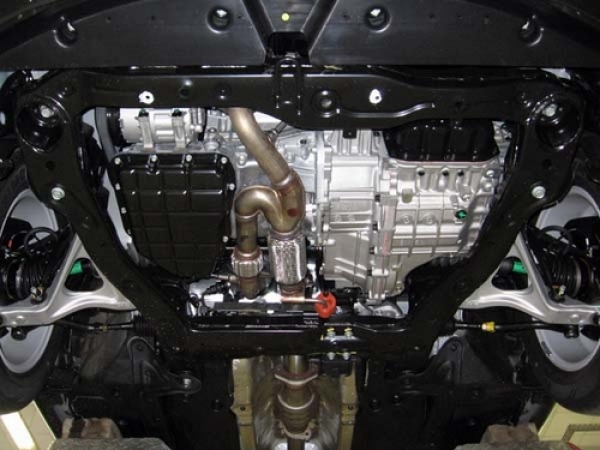 Unterfahrschutz Hyundai Sonata V, Typ NF, Motor 2.0/2.4 ab Baujahr 01.2005 - 12.2010