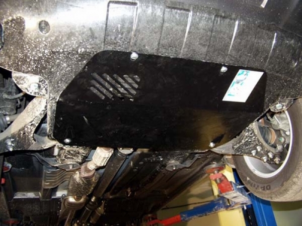 Unterfahrschutz Hyundai Tucson (Montage über Serienabdeckung), Typ JM, Motor alle ab Baujahr 01.2006 - 03.2010