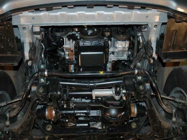 Unterfahrschutz Hyundai H-1/SVX, Typ H1, Motor 2.4/2.5 (auch 4WD) ab Baujahr 2003 -