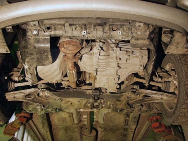 Unterfahrschutz Hyundai Getz, Typ TB, Motor alle ab Baujahr 08.2002 - 06.2009 (Facelift)