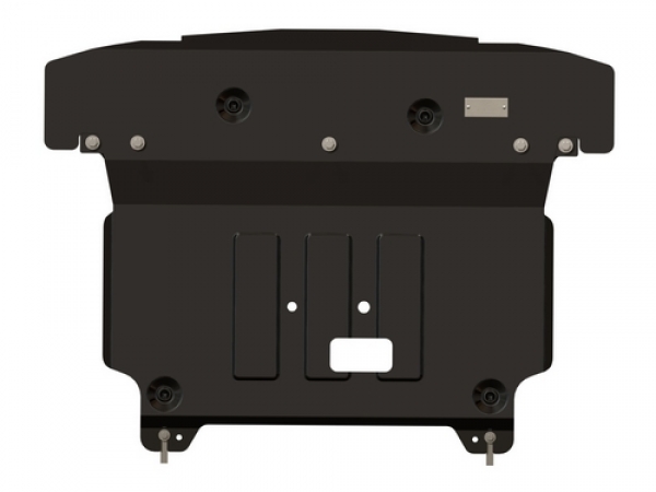 Unterfahrschutz Hyundai Santa Fé III/Grand Santa Fé (mit Seitenteilen), Typ DM, Motor alle ab Baujahr 09.2012 -