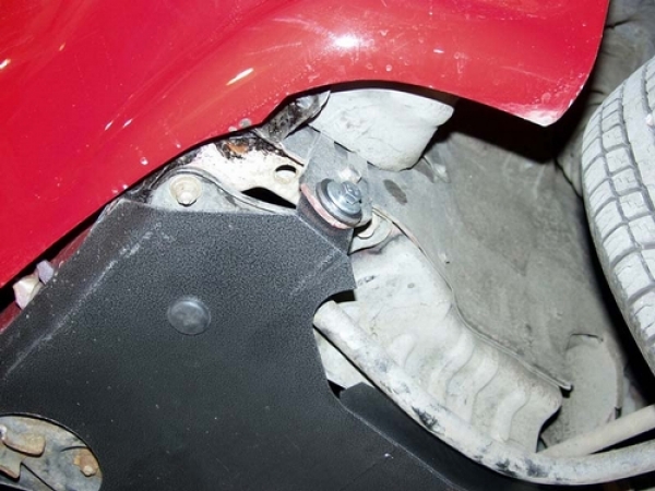 Unterfahrschutz KIA Rio I, Typ DC, Motor alle ab Baujahr 08.2000 - 02.2005