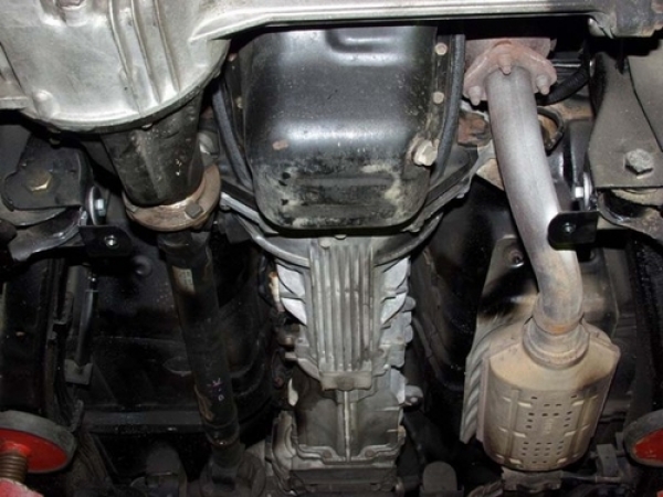 Unterfahrschutz KIA Sportage (gebaut in USA und Kaliningrad), Typ K00, Motor alle ab Baujahr 08.1999 - 08.2004