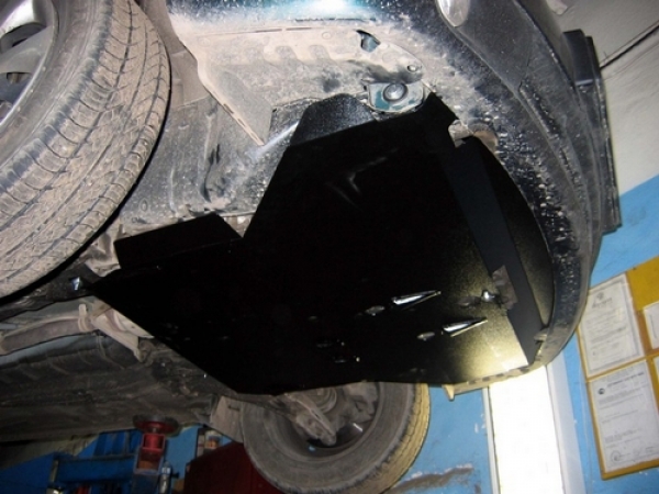 Unterfahrschutz KIA Carens I/II, Typ FC/FJ, Motor 1.6/1.8 ab Baujahr 11.2000 -