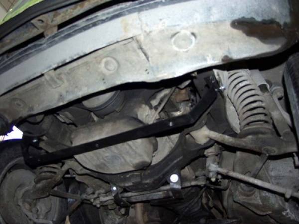 Unterfahrschutz Mercedes Benz E-Klasse/200, Typ 123, Motor alle ab Baujahr 01.1976 - 12.1986