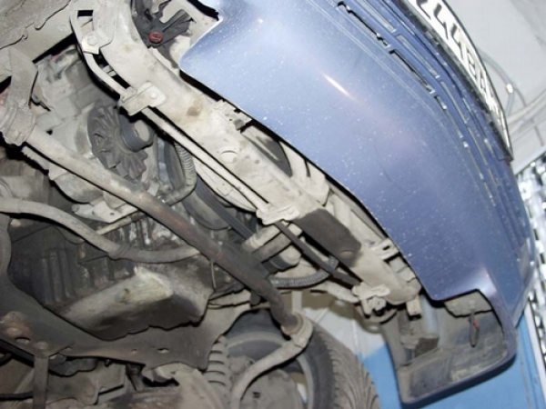 Unterfahrschutz Mercedes Benz SL, Typ 129, Motor 2.8/3.0/3.2 ab Baujahr 03.1989 - 12.2001