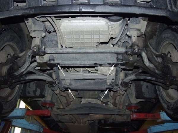 Unterfahrschutz Mercedes Benz M-Klasse, Typ 163, Motor alle ab Baujahr 02.1998 - 06.2005