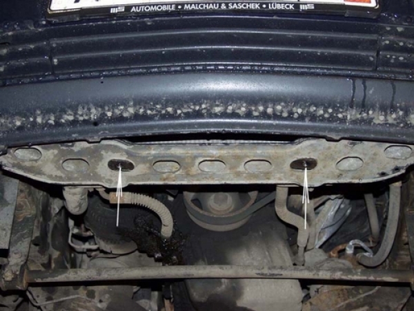 Unterfahrschutz Mercedes Benz CLK, Typ 208, Motor 2.3 ab Baujahr 06.1997 - 09.2002