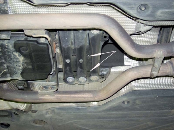 Unterfahrschutz Mercedes Benz S-Klasse, Typ 220, Motor 3.2 ab Baujahr 10.1998 - 08.2005