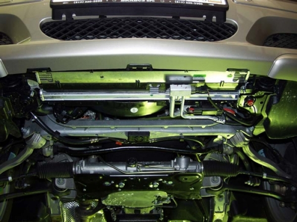 Unterfahrschutz Mercedes Benz C-Klasse Sportcoupé, Typ CL203, Motor 2.3 Kompressor ab Baujahr 03.2001 - 06.2011