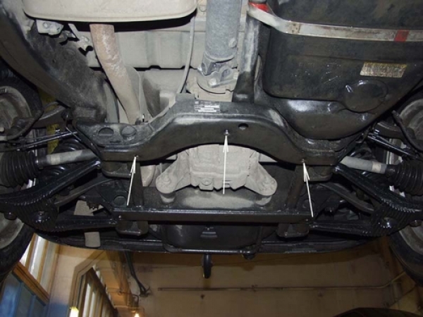 Unterfahrschutz Mercedes Benz M-Klasse, Typ 163, Motor alle ab Baujahr 02.1998 - 06.2005