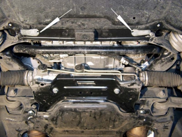 Unterfahrschutz Mercedes Benz E-Klasse, Typ 211, Motor 3.2/2.8 CDI 4WD ab Baujahr 03.2002 - 07.2009