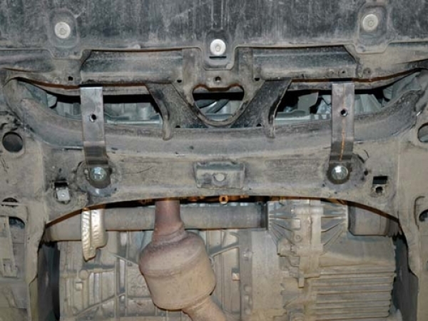 Unterfahrschutz Mercedes Benz B-Klasse, Typ 245, Motor 1.5/1.7/2.0 ab Baujahr 03.2005 - 11.2011