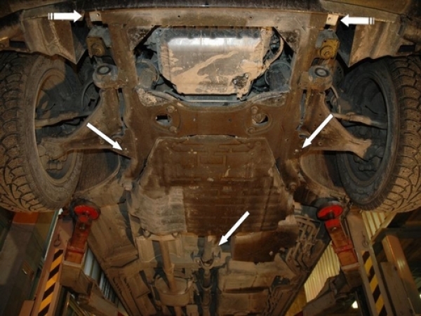 Unterfahrschutz Mercedes Benz Viano, Typ 639, Motor 2.2 CDI 4-matic ab Baujahr 07.2010 - 2014
