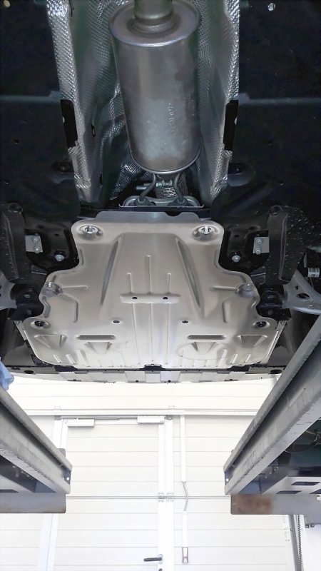 Unterfahrschutz Mercedes Benz CLA, Typ 118, Motor 2.0 AT 4-matic ab Baujahr 03.2019 -