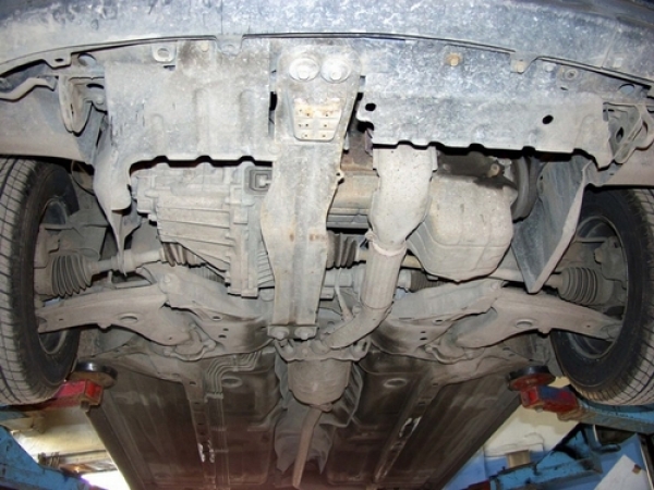 Unterfahrschutz Mitsubishi Lancer V, Typ CB/CD, Motor 1.3 (4WD)/1.6 (4WD)/2.0 (4WD) ab Baujahr 06.1992 - 10.2003