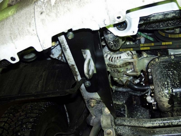 Unterfahrschutz Mitsubishi L400 2WD, Typ PA/PB/PC/PD, Motor alle ab Baujahr 06.1994 - 04.2007