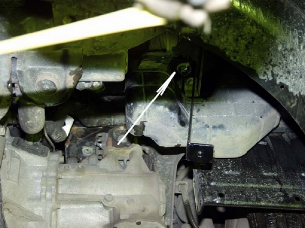 Unterfahrschutz Mitsubishi Eclipse III, Typ D50, Motor 2.4 ab Baujahr 2000 - 2005