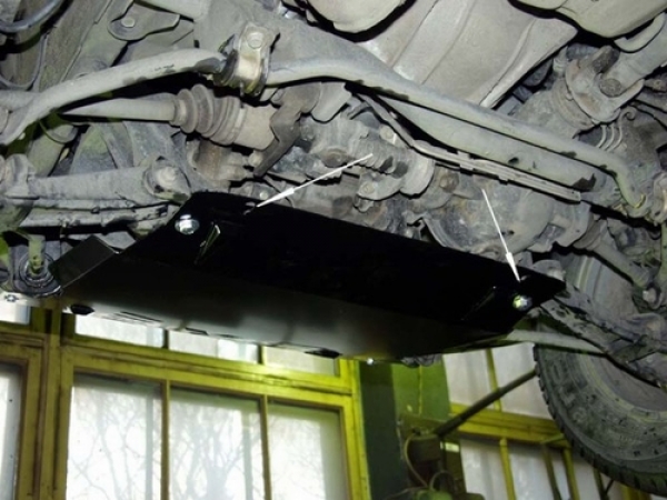 Unterfahrschutz Mitsubishi Pajero Pinin, Typ H6/H7, Motor alle ab Baujahr 03.1999 - 06.2007