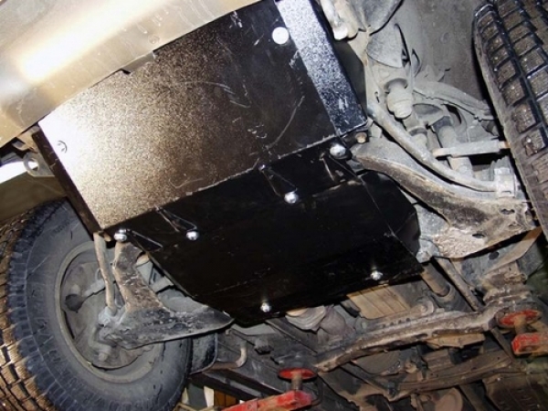 Unterfahrschutz Mitsubishi Pajero Sport I, Typ K90, Motor 2.5 TD/3.0 ab Baujahr 07.1996 -