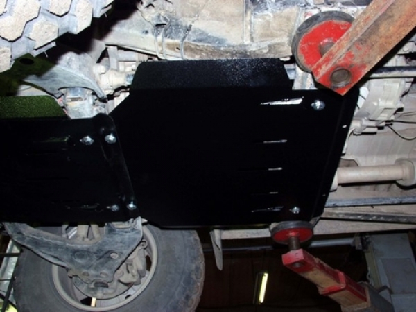 Unterfahrschutz Mitsubishi L200, Typ K6/K7, Motor alle ab Baujahr 06.1996 - 12.2007