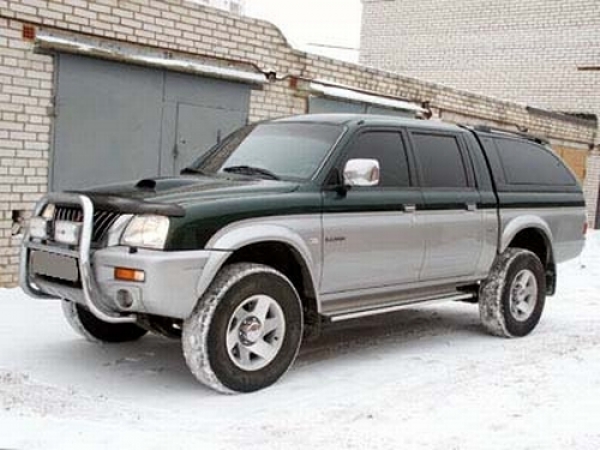 Unterfahrschutz Mitsubishi L200, Typ K6/K7, Motor alle ab Baujahr 06.1996 - 12.2007