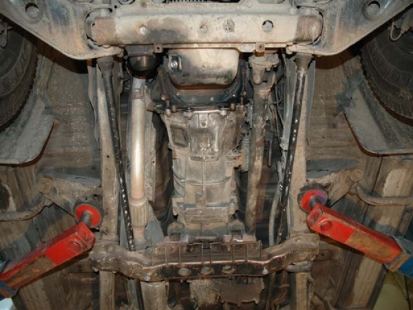 Unterfahrschutz Mitsubishi Pajero II, Typ V20/V40, Motor alle ab Baujahr 12.1990 - 04.2000