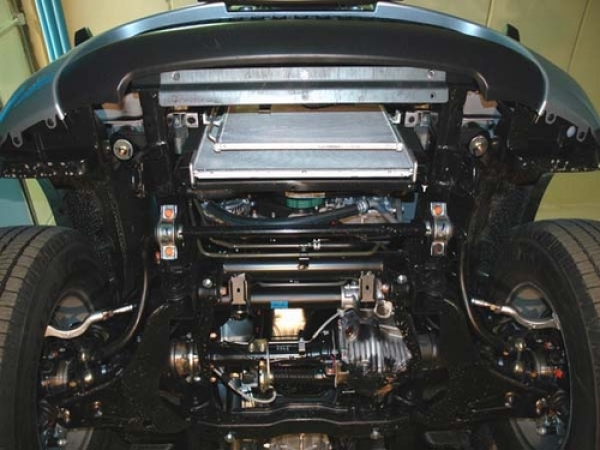 Unterfahrschutz Mitsubishi L200, Typ KA/KB, Motor alle ab Baujahr 11.2005 - 12.2015