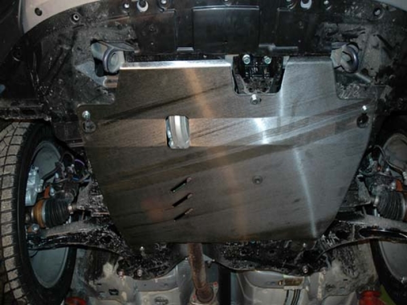 Unterfahrschutz Mitsubishi Outlander II, Typ CW, Motor 2.0 TD ab Baujahr 11.2006 - 11.2012