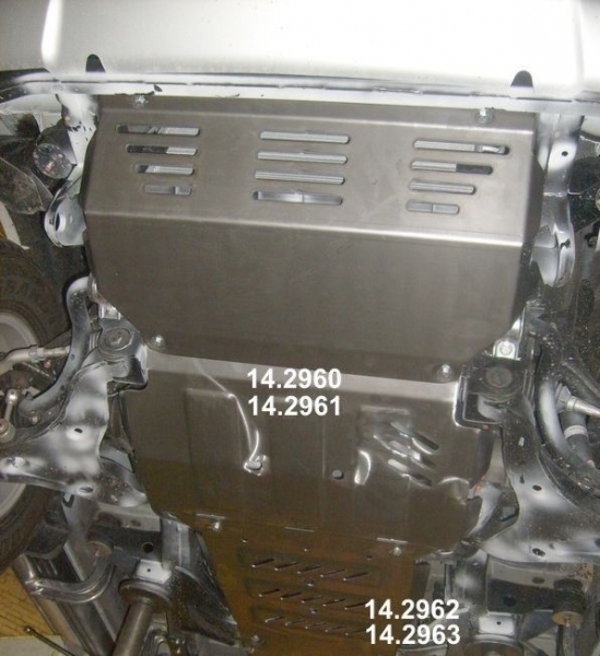 Unterfahrschutz Fiat Fullback, Typ KT, Motor alle ab Baujahr 01.2016 -