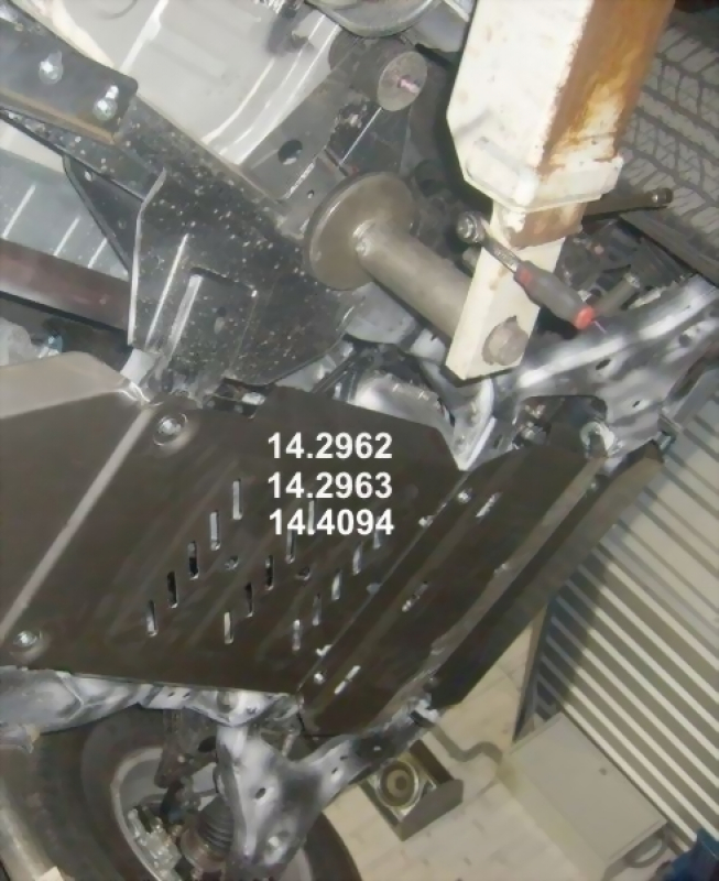 Unterfahrschutz Mitsubishi L200, Typ KJ/KK/KL, Motor alle ab Baujahr 09.2015 -