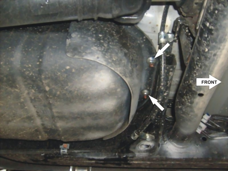 Unterfahrschutz Mitsubishi L200, Typ KJ/KK/KL, Motor alle ab Baujahr 09.2015 -