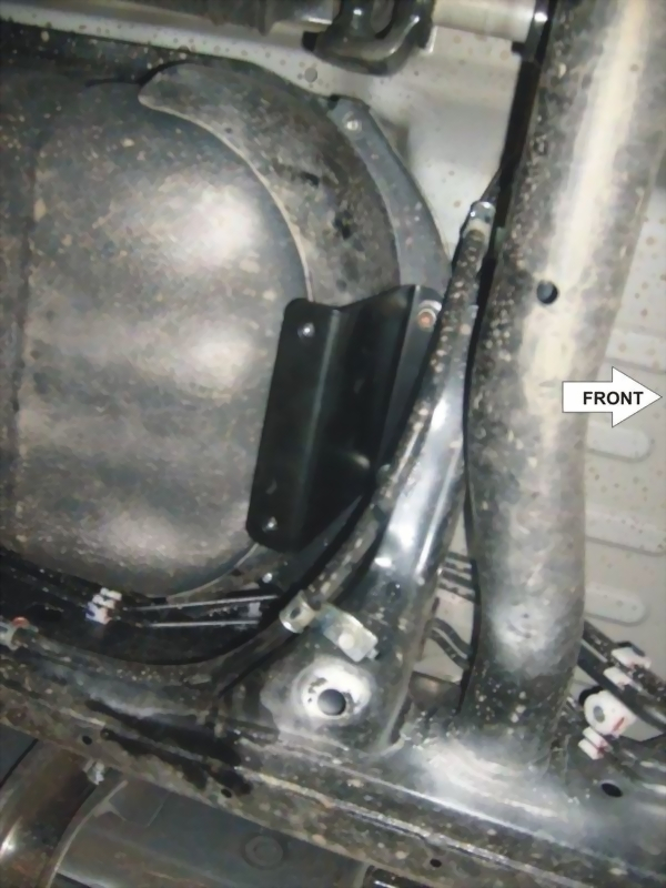 Unterfahrschutz Mitsubishi L200, Typ KJ/KK/KL, Motor alle ab Baujahr 09.2015 -