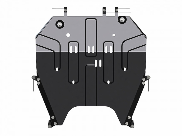 Unterfahrschutz Mitsubishi Eclipse Cross, Typ GK, Motor 1.5/2.2 TD, Baujahr 10.2017 -