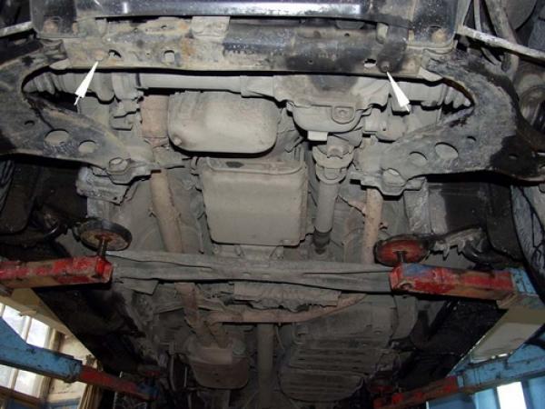 Unterfahrschutz Nissan Pathfinder II, Typ R50, Motor alle ab Baujahr 09.1997 - 12.2004