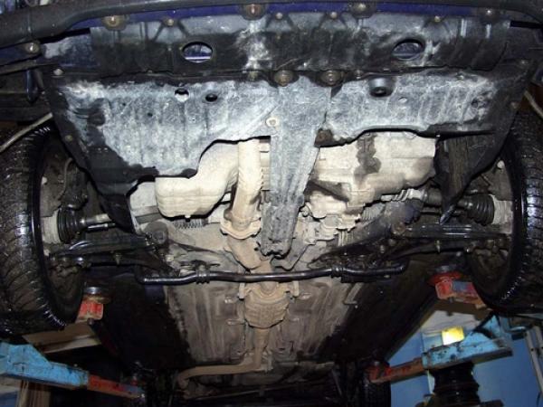 Unterfahrschutz Nissan Primera (langer Radstand), Typ W10, Motor 2.0D ab Baujahr 07.1990 - 03.1998