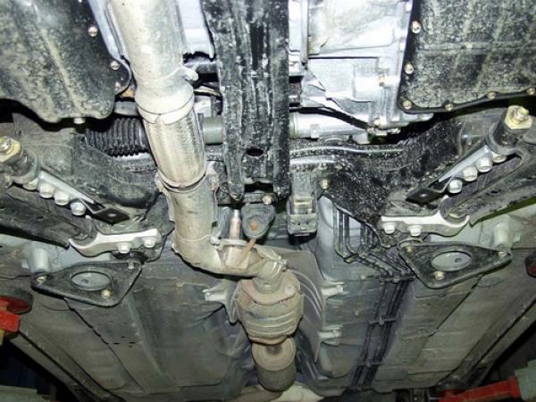 Unterfahrschutz Nissan Almera Tino, Typ V10, Motor 1.6/1.8/2.0/2.2 ab Baujahr 08.2000 -
