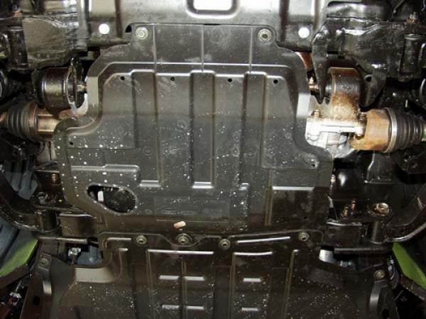 Unterfahrschutz Nissan Navara, Typ D40/D401, Motor alle ab Baujahr 07.2005 -