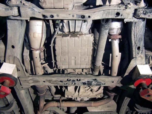 Unterfahrschutz Infiniti QX56, Typ JA60, Motor 5.6 ab Baujahr 2004 - 2010