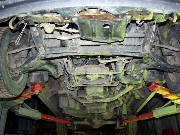 Unterfahrschutz Nissan Serena, Typ C23M, Motor 2.0 16V (4WD) ab Baujahr 11.1992 - 09.2001