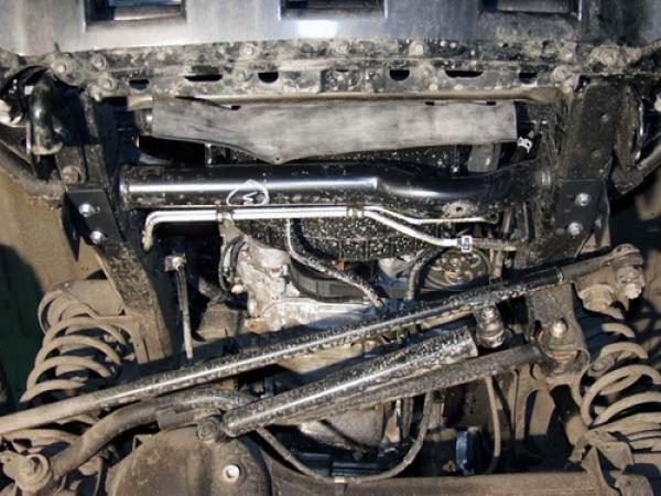 Unterfahrschutz Nissan Patrol GRII, Typ Y61, Motor 3.0 TD/4.8 ab Baujahr 2005 -