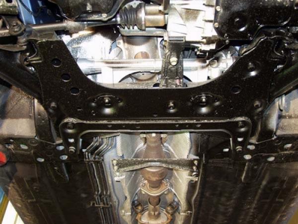 Unterfahrschutz Nissan Note, Typ E11, Motor 1.5 dCi/1.6 ab Baujahr 03.2006 - 05.2013