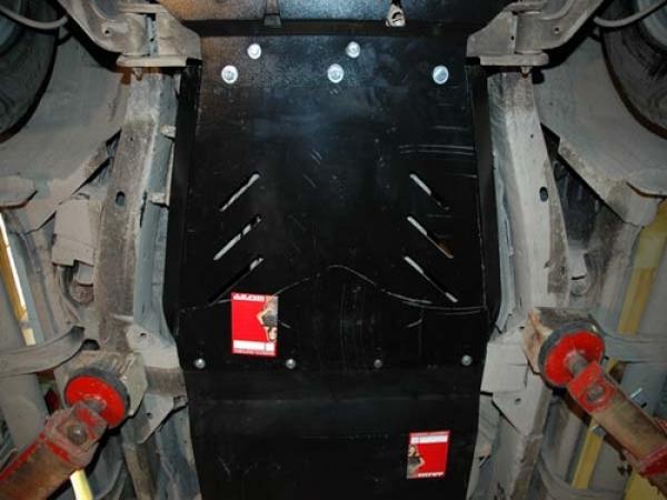 Unterfahrschutz Nissan Navara, Typ D40/D401, Motor alle ab Baujahr 07.2005 -